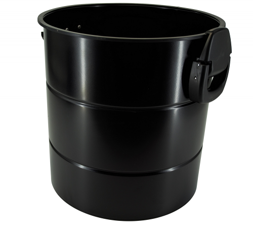 Metal dirt container 35 liters